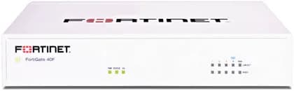 Fortinet FortiGate-40F Firewall, 3x 1000Base-T RJ-45 / FortiLink RJ-45 / 1000Base-T RJ-45 (WAN / DMZ) / Console RJ-45 / USB 3.0 Type A Interfaces, 1Gbps IPS Throughput, White | FG-40F-BDL-950-12