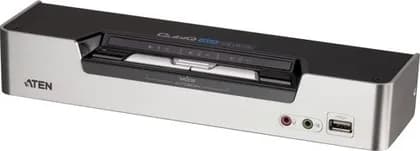 Aten 2-Port USB DVI Dual Display KVMP Switch - Silver | CS1642A
