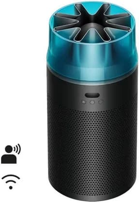 Dyson HJ10 HushJet Purifier Compact, Powerful purification, Electrostatic filtration, Activated carbon filter, Removes pet allergens, Captures allergens and pollen, Black/Teal | HJ10