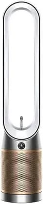 Dyson Find+Follow Purifier Cool PC3 Air Purifier Fan, Smart 17-Point User Detection, HEPA H13 & K-Carbon Filtration, 350° Oscillation, Whole-Room Air Purification & Cooling, White/Gold | TP14-HK