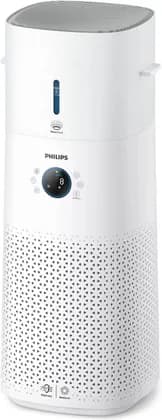 Philips Series 3000 2-In-1 Air Purifier & Humidifier, Purifies Rooms Up To 131m , Removes Formaldehyde Gases, NanoCloud Technology, 4L Detachable Water Tank, White | AC3737/10