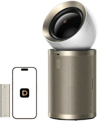 Dreame AirPursue PM10 Air Purifier, HEPA H13 Filtration System, 4 Layer High Efficiency Filter, PM2.5 Dust Smoke Odor Removal, High-Speed PCADR, Smart App Control, White/Gold | PM10
