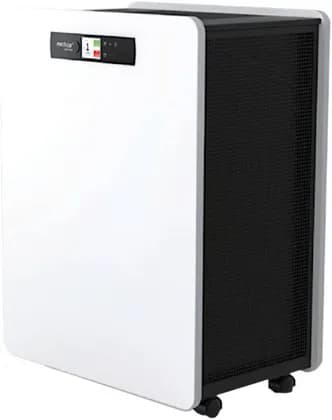 MedicAir Pro Max Air Purifier, Mold Control, Clean Dust, Removes Allergies / Odors / Viruses and Gases, 1500m³/h Throughput, 28dB Sound Level, LCD Touchscreen, Carbon Filter, White - Black | Pro Max