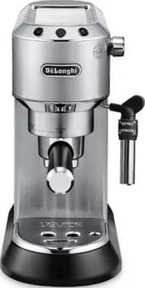 De'Longhi EC685 Dedica Style Pump Espresso Machine, 1350 W, 15 Bar Pressure, Filter Holder, Fast Heat-Up, Double Drip Tray, Silver | EC685.SILVER