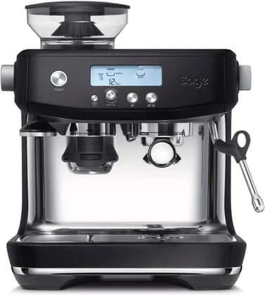 Sage The Barista Pro, Bean to Cup Coffee Machine with Grinder & Milk Frother, UAE Version, Black Truffle | SES878BTR4GEU1