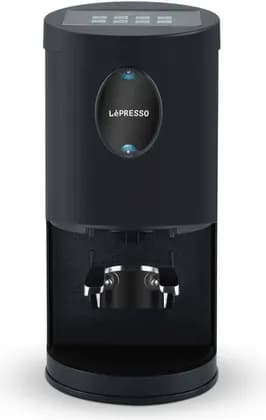 LePresso TampMaster Pro Automatic Coffee Tamper Black, 58mm Portafilter, 10-30kg Adjustable Pressure, 1-3 Press Cycles, 60W Motor, 100-240V Universal Voltage, Professional Barista Tool | LPCFFAT0076BK