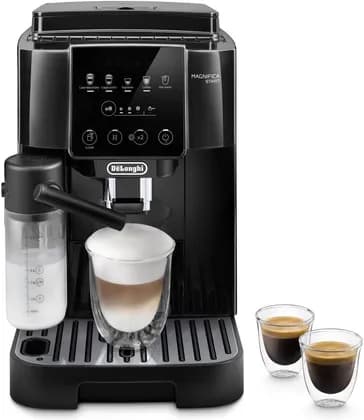 De'Longhi MAGNIFICA START Coffee Machine Fully Automatic Espresso Machine with 8+ Hot & Iced Beverages, Soft Touch Interface, 13 Grinder Settings, LatteCrema, Twin Shot | ECAM222.60.BG