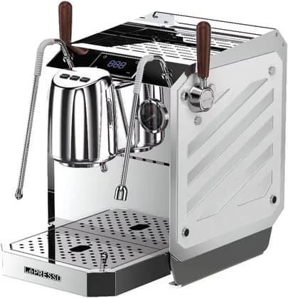 LePresso Commercial Corazzato 9 Bar Coffee Machine, Italian Rotary Pump, 3200-3800W, Dual Boiler 0.5L Coffee/3L Steam, 85-102°C Brew, Pre-Infusion, Silver | LPCFFCRP0092SL