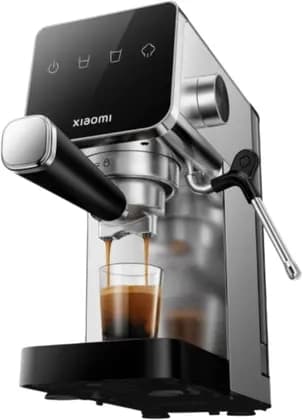 Xiaomi Semi-Automatic Espresso Machine, 20 Bar Pump, 0.9l Removable Water Tank, Compact Design, 1350W, Powerful Extraction, Dual Cup Options, Space-efficient Dimensions Of 27.5x13.7x28.4cm | BHR9798EU