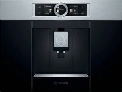 Bosch Series 8, Built-In Fully Automatic Coffee Machine, Stainless Steel, Removable Water Tank, 19 Bar Pump Pressure, Aroma DoubleShot, TFT Touch Display, OneTouch DoubleCup | CTL636ES1