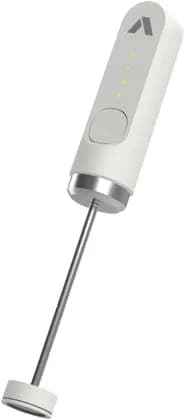Subminimal NanoFoamer Microfoam Maker, 4k RPM Dual Speed, Fine & Superfine NanoScreen, POM Impeller, Cutting-Edge Technology, On/Off Digital Switch, Waterproof, Lithium, White | SUB-NF-03-LI-SE-WH
