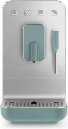Smeg Collezione Bean To Cup Coffee Machine with Steam Wand, 1350 W Power, 3 Adjustable Water Hardness, 1.4 L Container Capacity, 220-240 Voltage, 50/60 Hz, Matte Emerald Green | BCC12EGMUK