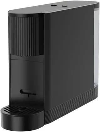 LePresso 20 Bar Coffee Machine, Espresso and Lungo Maker, 600ml Water Tank, Capsule Storage, Fast Heating, One Touch Operation, Black | LPCFFM0016