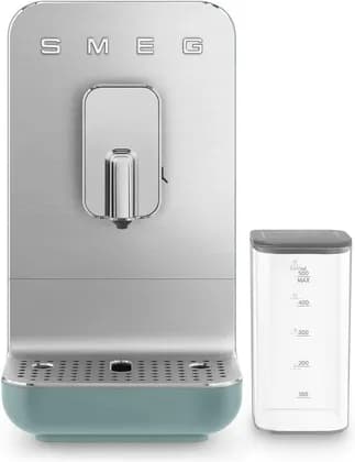 Smeg Collezione Automatic Coffee Machine, 1350 W Power, Thermoblock Heating System, 19 Bar Pump Pressure, 1.4 L Water Container, 220 - 240 Voltage, 50/60 Hz, Emerald Green | BCC13EGMUK