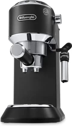 De'Longhi Dedica Pump Espresso Manual Coffee Machine | Cappuccino, Latte Macchiato With Milk Frother | Thermo Block Heating System For Accurate Temperature | Easy To Clean | EC685.BK (Black)