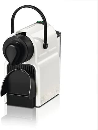 Krups Inissia Nespresso Coffee Machine, ‎19 Bar Pump Pressure, 1260 Watts, ‎0.7 Liters Water Tank Capacity, Thermoblock, Removable Tank, Removable Drip Tray, Plastic, White | XN 1001