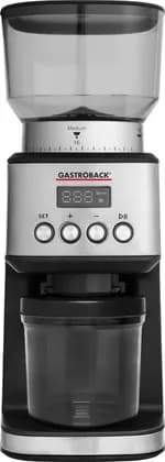 Gastroback Design Coffee Grinder Digital, 180 Watt Power Consumption, 220 -240V / 50 - 60 Hz Power Supply, Black | 42643