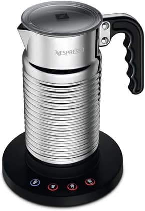 Nespresso Aeroccino 3 Milk Frother, Stainless Steel Material, Preparation of Light and Creamy Hot Milk, 230 Watts, Silver | Aeroccino 3-SL