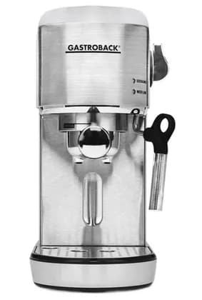 Gastroback Design Espresso Piccolo Coffee Machine, 1400W, Silver | 42716