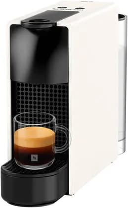 Nespresso Essenza Mini Espresso Machine, 1100 W Power, 0.6 L Water Tank Capacity, Removable Tank, Programmable, Ultra Compact Design, Eco Mode, White | ESSENZA MINIW