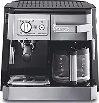 De'Longhi Combi Espresso And Filter Coffee Machine, UAE Version - Silver | BCO420