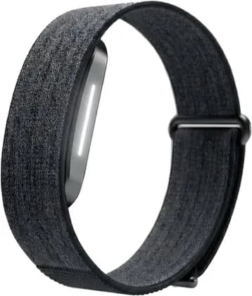 Hume Health Band 2.0 Longevity Wearable Fitness Tracker with Blood Pressure Monitoring, HRV, SpO2, Skin Temperature, Age Tracking, Health Insights & 14-Day Battery Life, Black | HumeBand 2.0