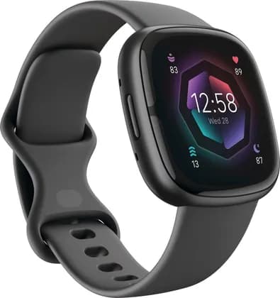 Fitbit Sense 2 Advanced Health and Fitness Smartwatch, Tools to Manage Stress & Sleep, ECG App, SpO2, 24/7 Heart Rate & GPS, 6 Days Battery, Alexa built-in, One Size, Graphite| FB521BKGB-US