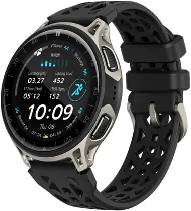 Amazfit Cheetah 2 Pro Smartwatch, 1.32" AMOLED Sapphire Display, Dual Band GPS, AI Running Coach, 5ATM Water Resistant, 32GB Storage, Bluetooth Calling, Heart Rate & SpO2, Black | Cheetah 2 Pro