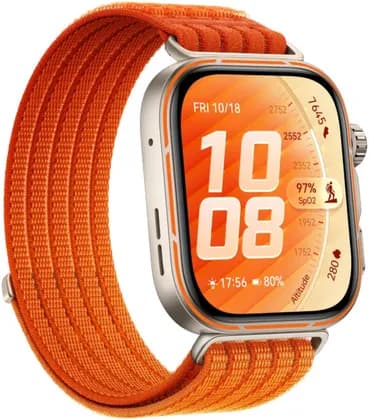 Huawei Watch Fit 5 Pro Smart Watch, 1.92 Inch LTPO AMOLED Display, 3000 Nits Brightness, GPS Fitness Tracker, Health Monitoring, Heart Rate Sleep Tracking, 5ATM Water Resistant, Orange | WatchFit5Pro