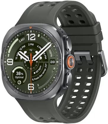 Samsung Galaxy Watch Ultra2 LTE Smartwatch, 47mm, Snapdragon Wear Elite Platform, 1.52 Inch Super AMOLED Display, 800mAh Battery, IP69K 10ATM Durability, UAE Version, Titanium Silver | Ultra2