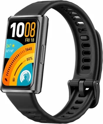 Huawei Band 11 Pro Wearable Smart Band, Advanced Health Monitoring, AMOLED Screen, Bluetooth Connectivity & Water Resistant Design, Black | Band 11 Pro