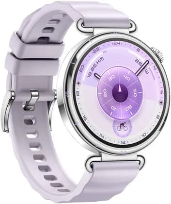 HUAWEI WATCH GT 6 Smartwatch, 1.32" AMOLED Display, 41mm, GPS, 100+ Sports Mode, iOS & Android Compatible, ECG Analysis, Health Monitoring, 21 Days Battery Life, Purple Fluoroelastomer Strap | GT6