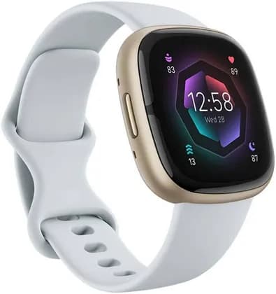 Fitbit Sense 2 Advanced Health and Fitness Smartwatch, Tools to Manage Stress & Sleep, ECG App, SpO2, 24/7 Heart Rate & GPS, 6 Days Battery, Alexa Built-in, One Size, Pale Gold | FB521GLBM-US