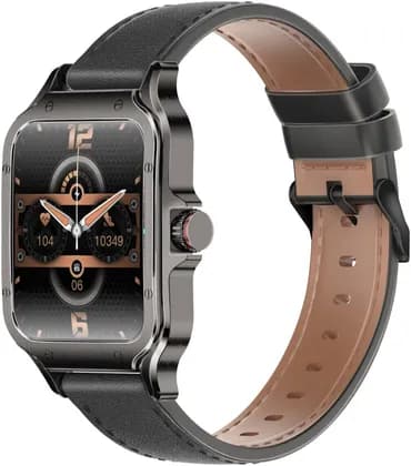 Promate XWatch-RM ActivLife Smartwatch, 1.78" Curved AMOLED Display, 100+ Sports Modes, Active Lifestyle Management, Integrated Flashlight, Bluetooth Calling, IP68 Water-Resistance, Black | XWatch-RM