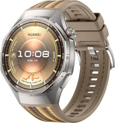 HUAWEI WATCH GT 6 Pro Smartwatch, 1.47" AMOLED Display, 46mm, GPS, 100+ Sports Mode, Cycling, iOS & Android Compatible, ECG Analysis, Health Monitoring, Up to 21 Days Battery Life, Brown | 55020FUA-B