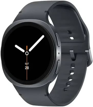 SAMSUNG Galaxy Watch8, 1.5" Super AMOLED Display, Accelerometer, Barometer, Gyro Sensor, Galileo, GPS, Bluetooth 5.3 + LTE, UAE Version, 5 ATM, 44mm, Sport Band, Graphite | SM-L335U
