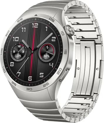 HUAWEI Watch GT 4 Smartwatch, 1.43" AMOLED Display, NFC, Bluetooth 5.2 Connectivity, Wrist Size, Accelerometer, Gyroscope, Magnetometer, Heart Rate, Barometer, Gray | Watch GT 4