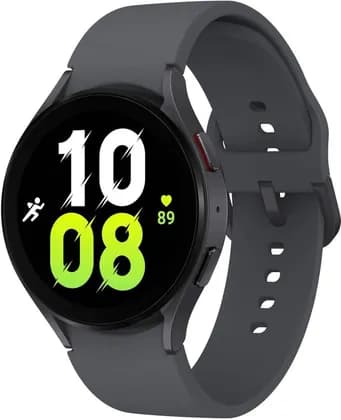 Samsung Galaxy Watch 5 44mm Bluetooth, Sapphire Crystal Display, Body, Health, Fitness & Sleep Tracker, GPS Tracking, Up to 45 Charged in 30min, 3-in-1 BioActive Sensor, Graphite | R910-GRAPHITE