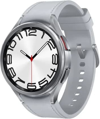 SAMSUNG Galaxy Watch 6 Classic Stainles Steel 47mm Smartwatch, 1.4" AMOLED Saphire Crystal Display, Bluetooth, Health Monitor, Fitness Tracker, Fast Charging, 5ATM+IP68, Silver | SM-R960NZSAMEA