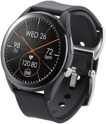 ASUS VivoWatch SP Smartwatch, Color LCD Dispaly, Tracker for Heart Rate, Blood Pressure with Built-in GPS, Up to 14 Day Battery Life, Google Fit and Apple Health Supported, Black | 90HC00D1-MWP0E0
