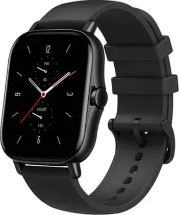 Amazfit GTS 2 Smartwatch, 1.65" AMOLED Display, Built-In Alexa, 12 Sports Mode, Health Monitoring, 5 ATM Water Resistant, Bluetooth 5.0, Midnight Black | GTS2-BLACK