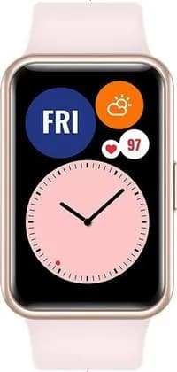 Huawei Watch Fit Smartwatch with Slim Metal Body, 1.64 Vivid Amoled Display, Quick-Workout, 10 Days Battery Life, Oxygen Saturation Detection, Heart Rate Monitoring - Sakura Pink | 0909XUHPJRN