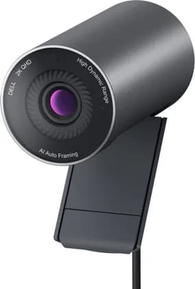 Dell Pro Professional 2K QHD USB A Webcam, with Sony STARVIS Sensor, AI Auto Framing, Advanced HDR & Noise Reduction Mic, 65 78° FOV, USB A Plug and Play, Black | WB5023