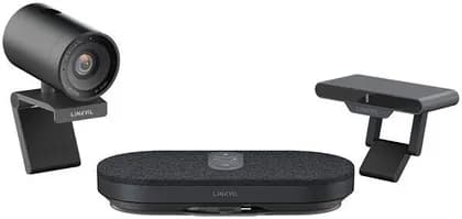 Fanvil CA400 All-in-One Wireless Conference System with MS10 Speakerphone, RC10 Receiver & CM70 USB Camera, 4K Wireless Screen Sharing, HD Audio & FHD Video Streaming for Meeting Rooms, Black | CA400