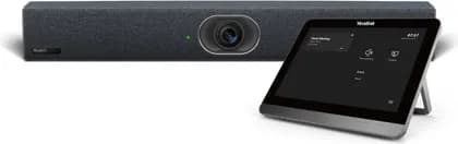 Yealink Meetingbar A20-020 All-in-one Conferencing System, 20MP Camera, 120° Filed of View, Electric Privacy Shutter, Bluetooth 4.2, Auto Framing, Speaker Tracking, Black | Meetingbar A20-020