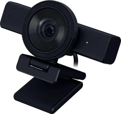 Razer Kiyo V2 4K 30FPS AI Auto-Framing Webcam, 8.3MP Sony STARVIS Sensor, Privacy Shutter, Dual Omnidirectional Mics, USB-C Detachable Cable, Tripod Mount, Black | RZ19-05370100-R3U1
