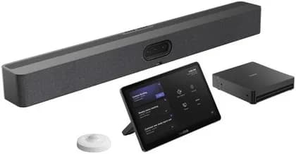 Yealink MVC S50-C5U-000 Native Teams Rooms System, 11.6" Touch Interface, Intel Ultra 5 125H Processor, Built-in Triple-Camera System, Native Microsoft Teams Integration, Black | S50-C5U-000