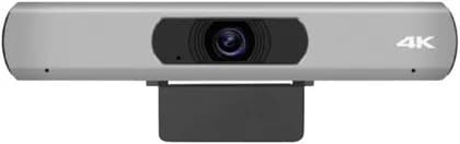 TREND TR4KE AI-HD 4K Webcams, 1/2.5 Inch High-Quality 4K CMOS Sensor, 4K @ 30fps/25fps, Wide-Angle View of 84° & an Ultra-Wide 120°, Built-In Omnidirectional Mics, Grey | TR4KE