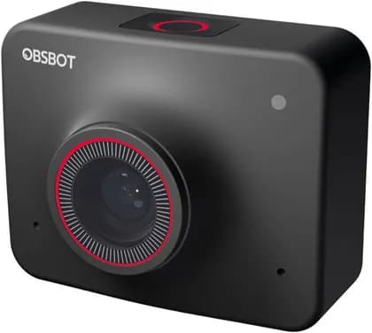 OBSBOT Meet 4K AI-Powered 4K Webcam, 1/2.8" Sensor, AI Auto-Framing, Max Resolution 4K @ 30fps, 4x Digital Zoom, HDR, f/2.2 Aperture, Dual Omni-Directional Mics | Meet-4K