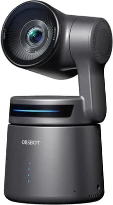 OBSBOT Tail Air Live Production Camera, 1/1.8" CMOS Image Sensor, 4x Digital Zoom Range, f/1.8 Aperture, 3856 x 2176 Max Resolution, 8 Optical Lenses System, Black | Tail Air
